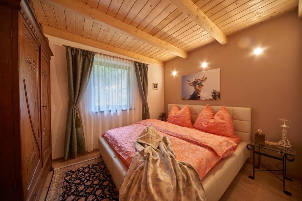 Posteľ alebo postele v izbe v ubytovaní Chalet Weiberle Hochschwab
