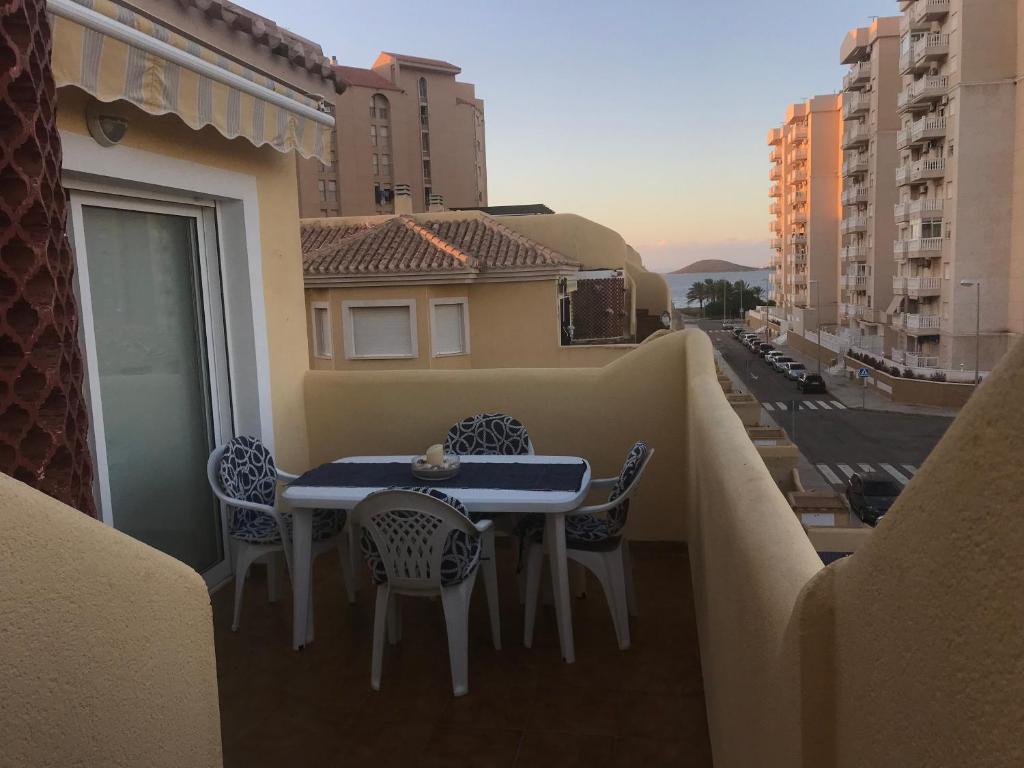 Balkón nebo terasa v ubytování ÁTICO - Playa Paraíso - Cabo de Palos - La Manga - Vivienda Vacacional MU3896