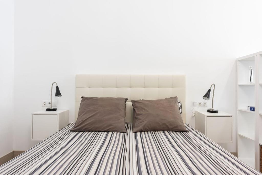 Posteľ alebo postele v izbe v ubytovaní Charming loft B
