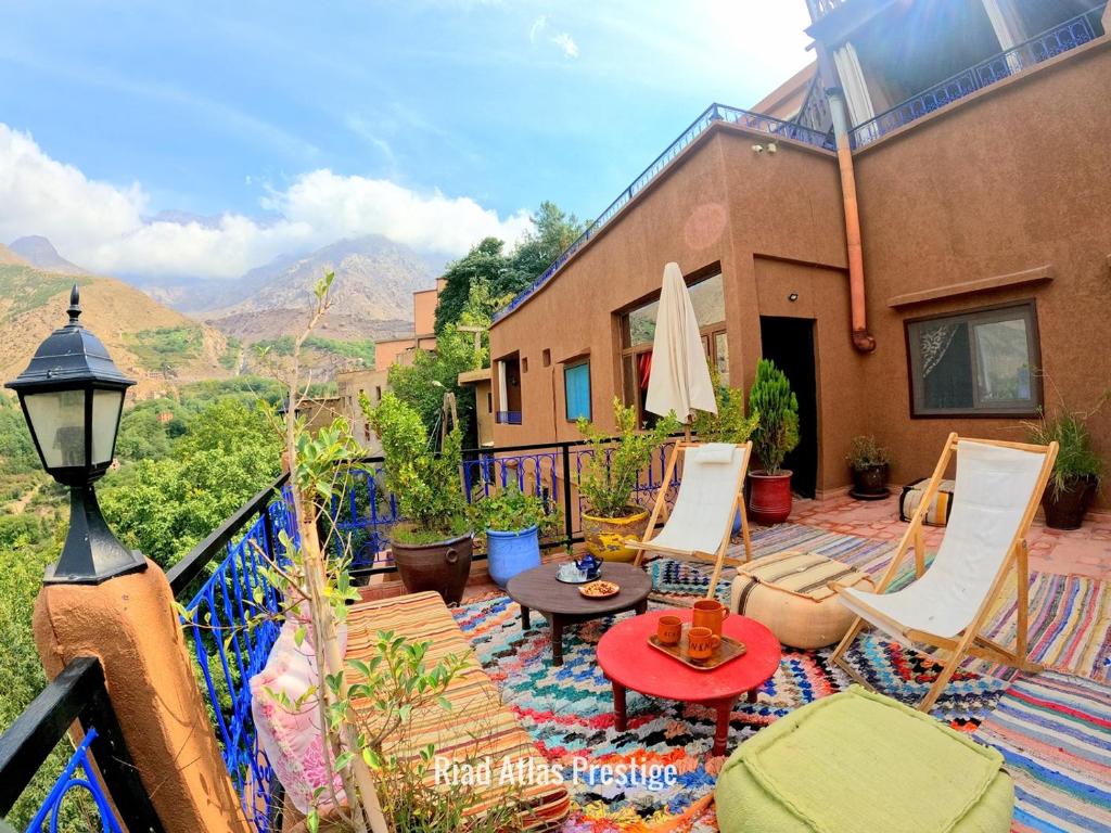 Nespecifikovaný výhled na hory nebo výhled na hory při pohledu z bed and breakfast