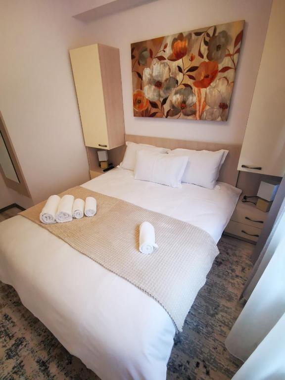 Postel nebo postele na pokoji v ubytování Casa Flandria