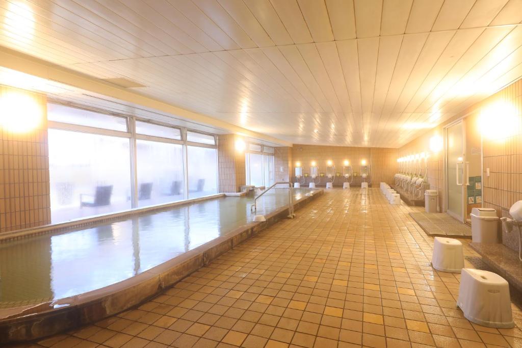 Bazén v ubytování KAMENOI HOTEL Beppu nebo v jeho okolí