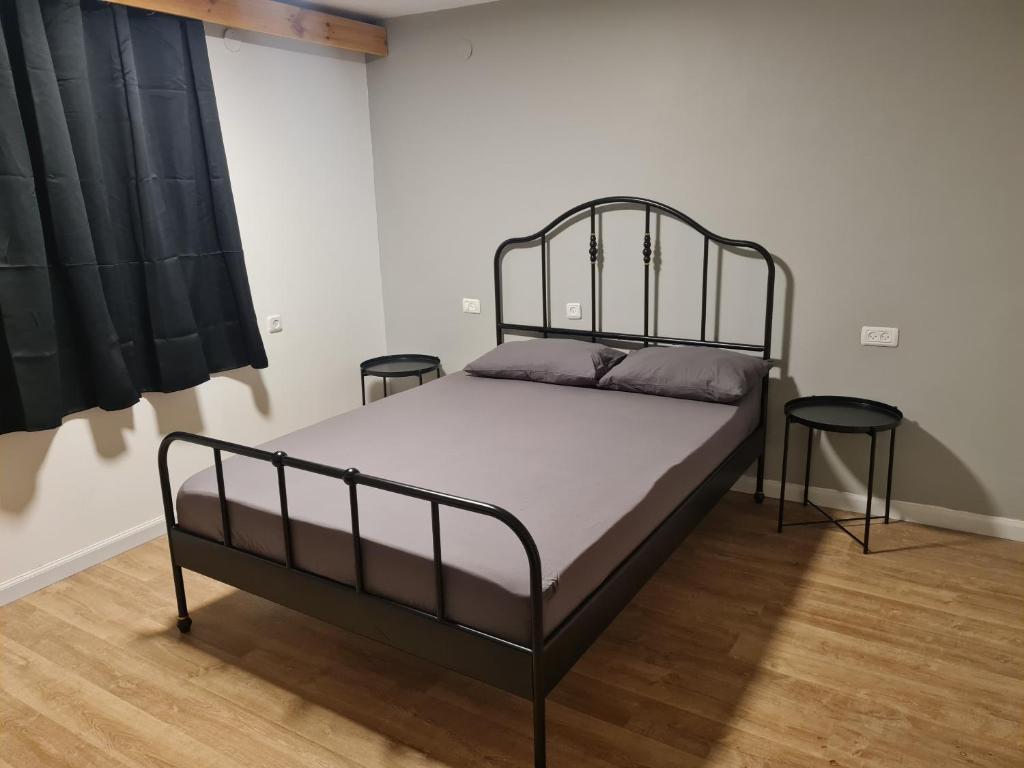 Postel nebo postele na pokoji v ubytování Arava Hostel
