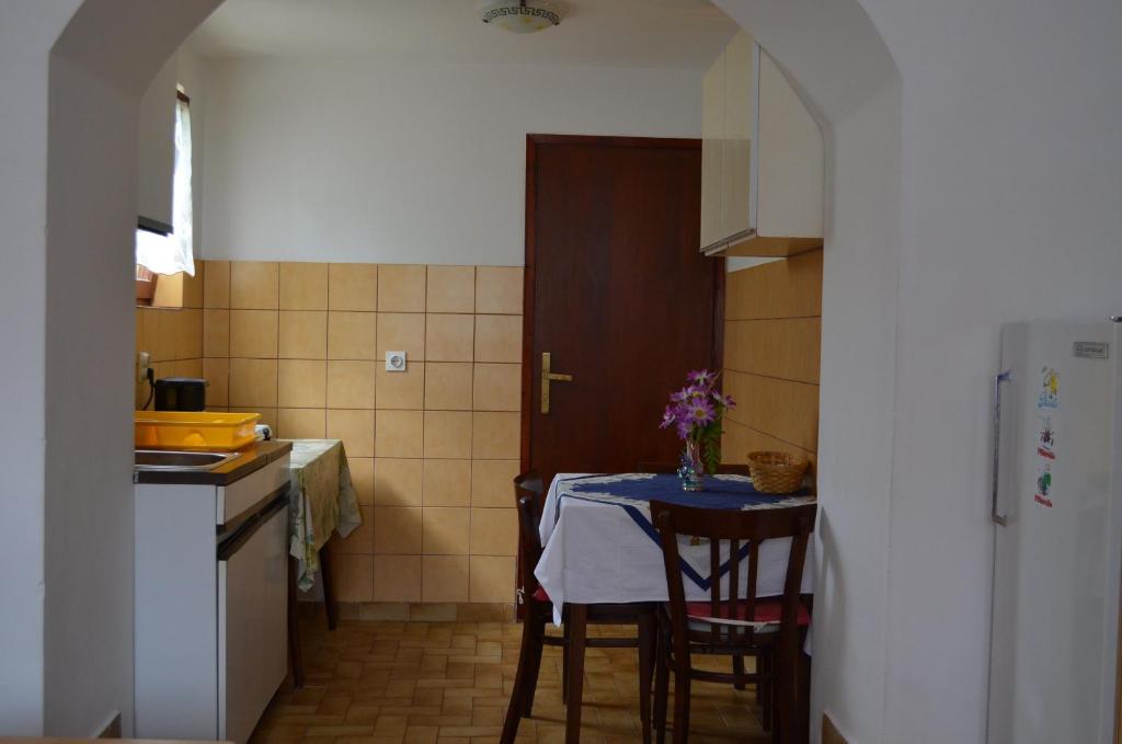 Kuchnia lub aneks kuchenny w obiekcie Apartments Drita