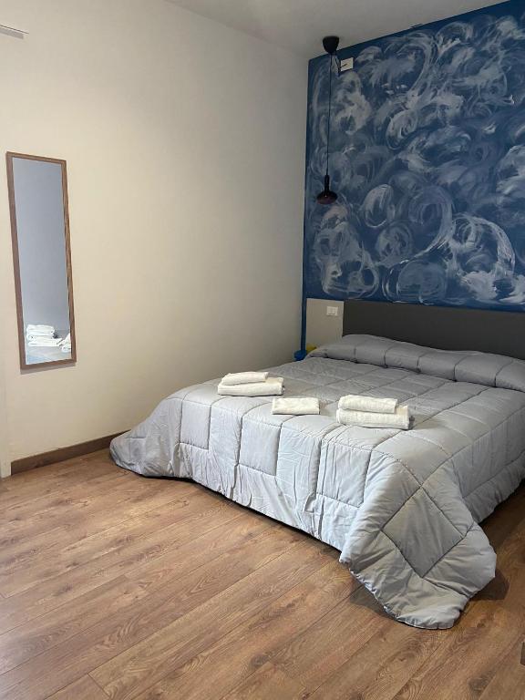 Posteľ alebo postele v izbe v ubytovaní Sorrento B&D Rooms