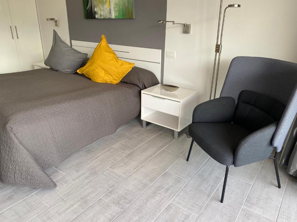 Posezení v ubytování Ferienwohnung Buena Vista
