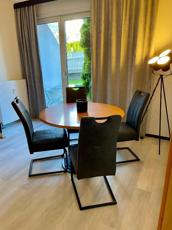 Posedenie v ubytovaní HappyLivingApartments