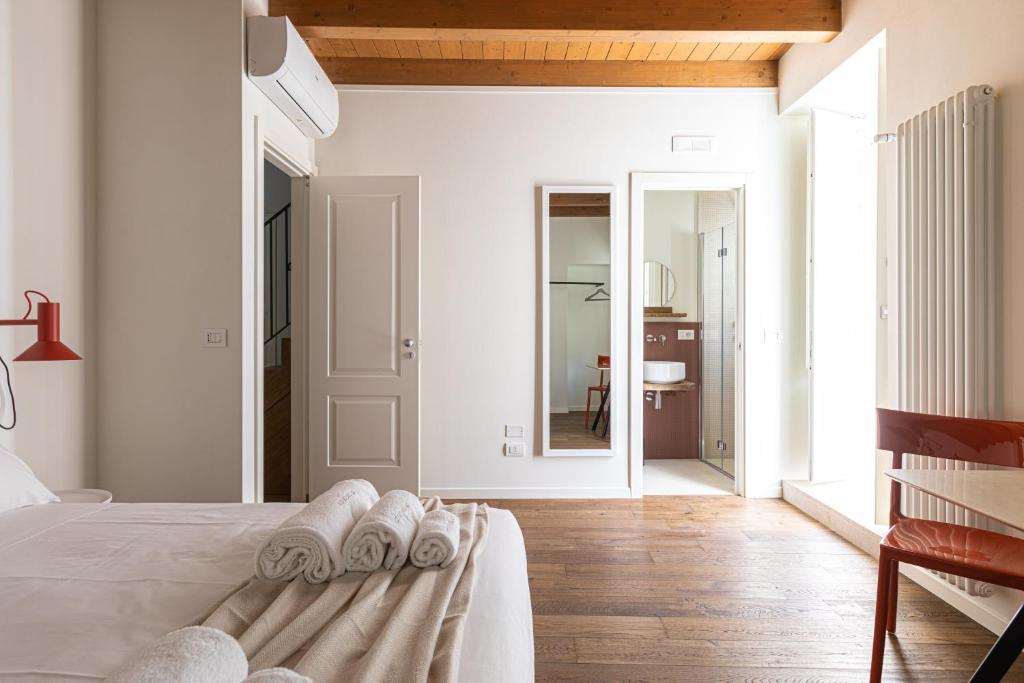 Postel nebo postele na pokoji v ubytování Casa Badia Bed & Breakfast