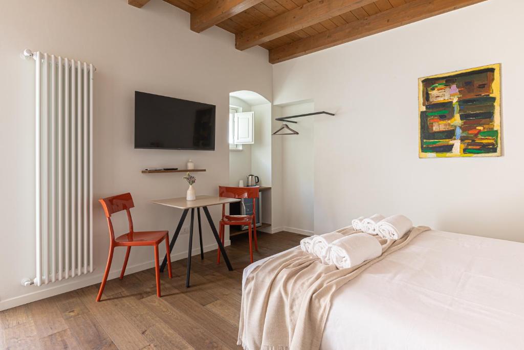 Postel nebo postele na pokoji v ubytování Casa Badia Bed & Breakfast