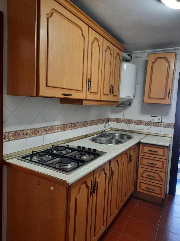 Kuchyň nebo kuchyňský kout v ubytování Casa Lucrecia
