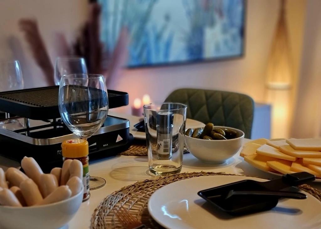 Jídlo v apartmánu nebo okolí
