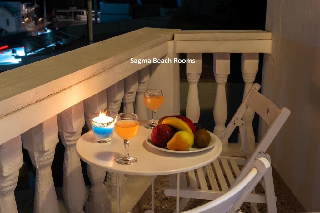 Nápoje v ubytování Sagma Beach Rooms