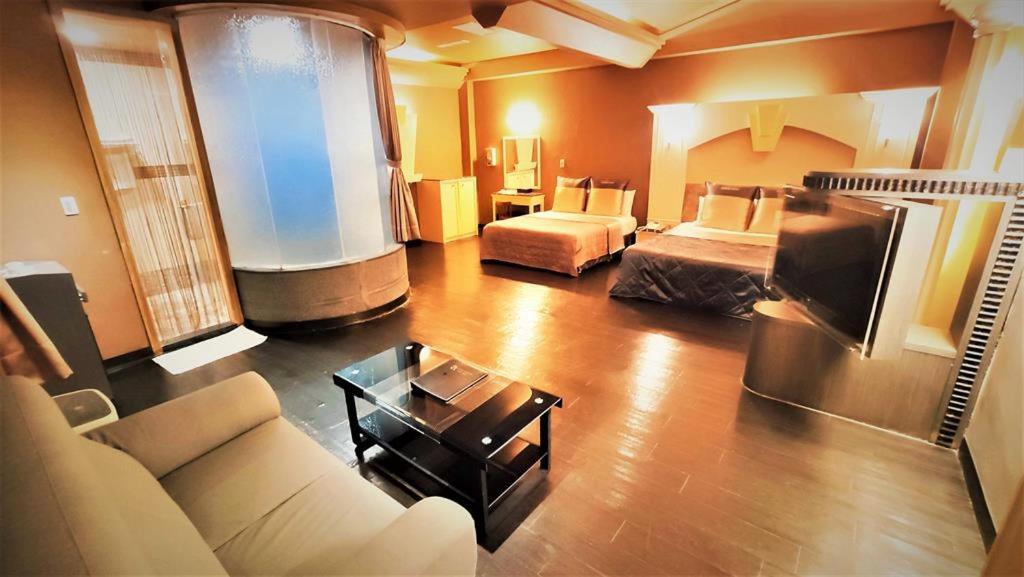 Posezení v ubytování Giyoche Motel