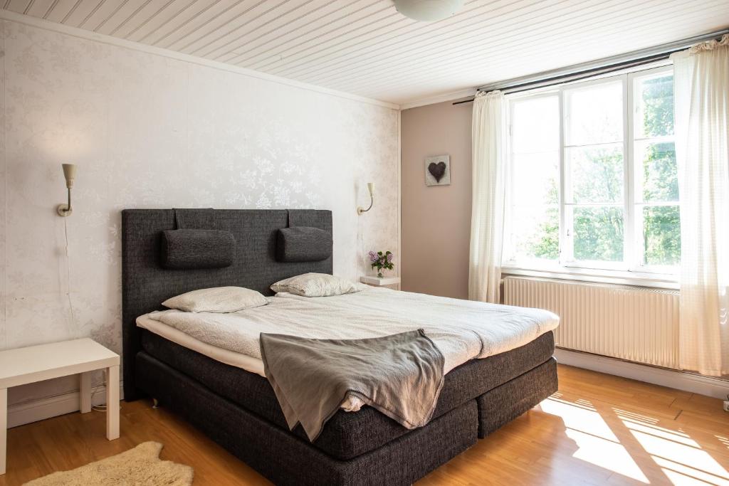 Postel nebo postele na pokoji v ubytování Bröttorp
