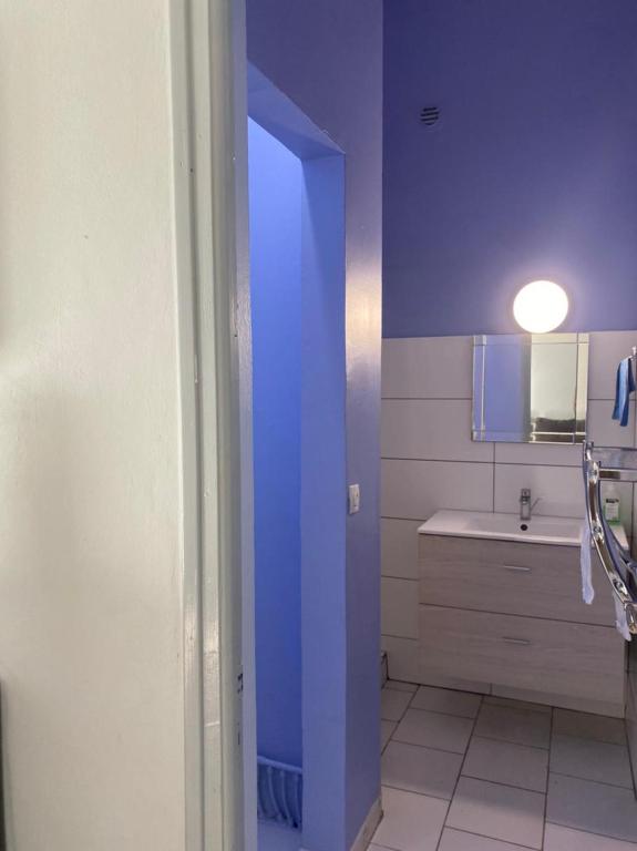 Koupelna v ubytování La villa bleue 2, Les trois ilets
