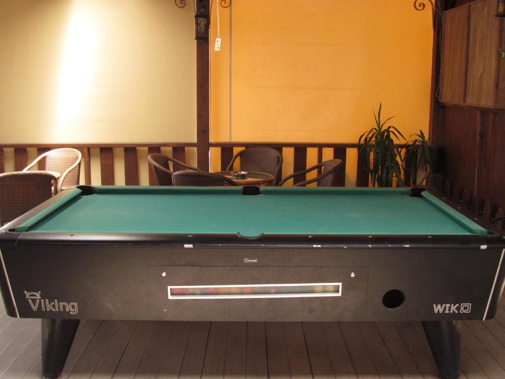 Biliár nebo kulečník v ubytování Rio Hotel