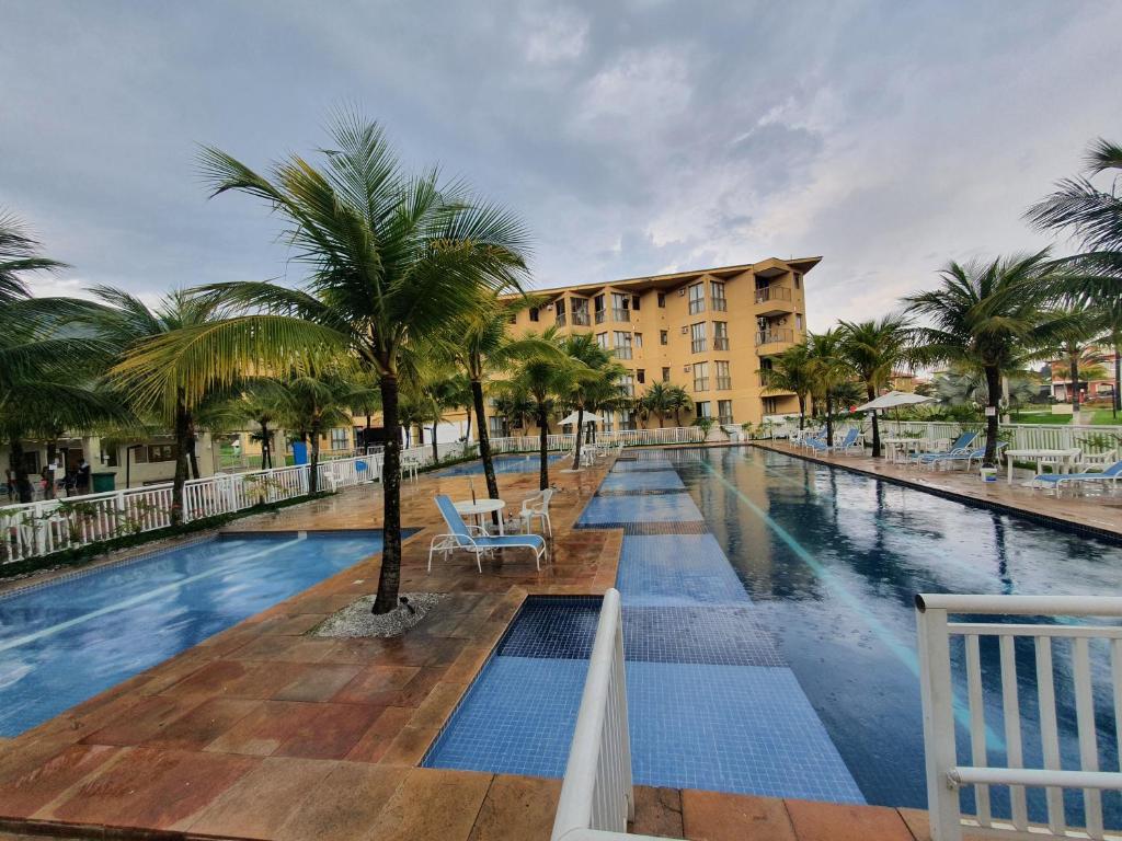 Πισίνα στο ή κοντά στο Loft Condado Bl 2 Ap 116 Aldeia dos Reis Sahy