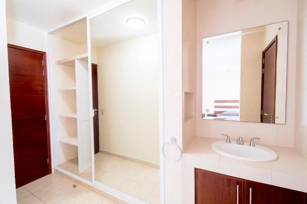 Koupelna v ubytování Topacio7 Residencial