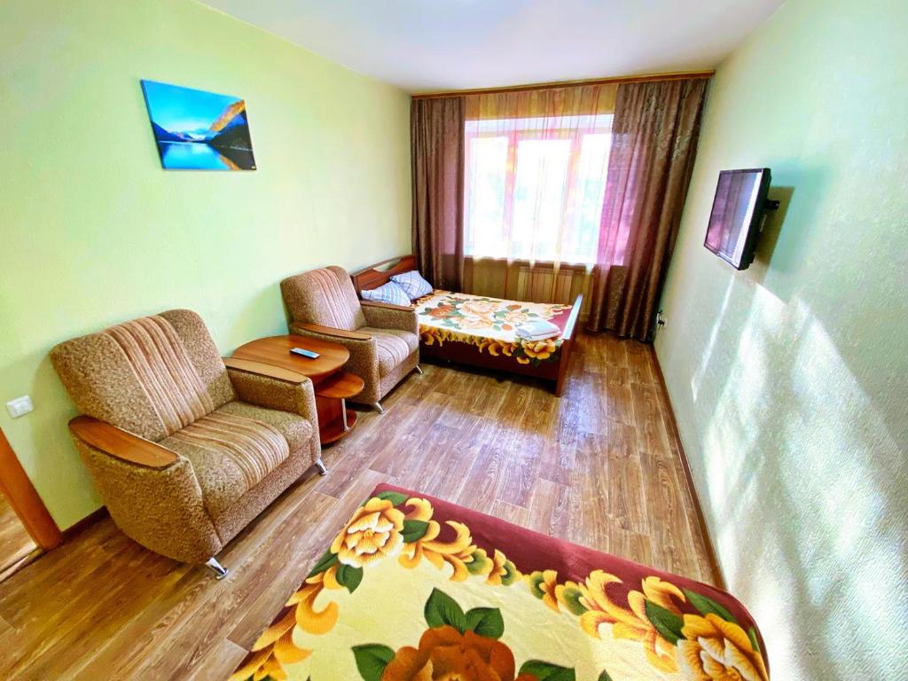 Istumisnurk majutusasutuses Baikal Apartment Vokzalnaya 14