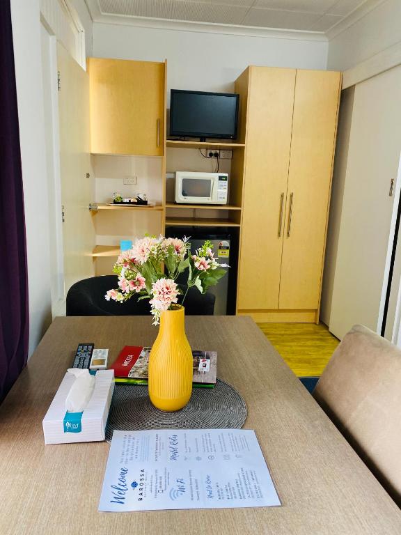 Kuchyň nebo kuchyňský kout v ubytování Barossa Gateway Motel