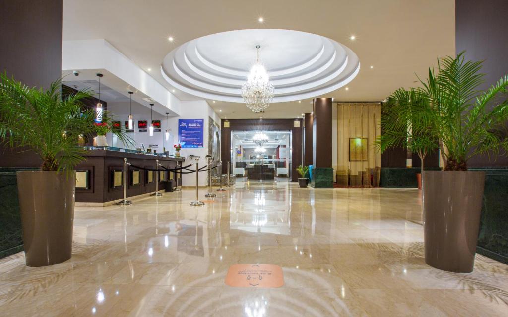 Vstupní hala nebo recepce v ubytování Terminus City Center Oujda