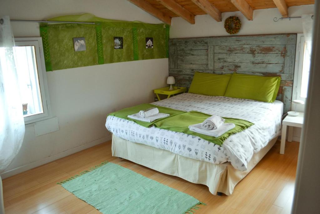 Postel nebo postele na pokoji v ubytování B&B Cappuccini