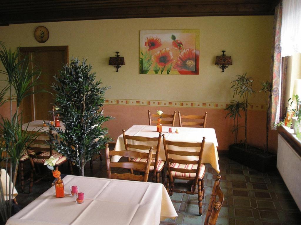 Restaurace v ubytování Knüllhotel Tann-Eck