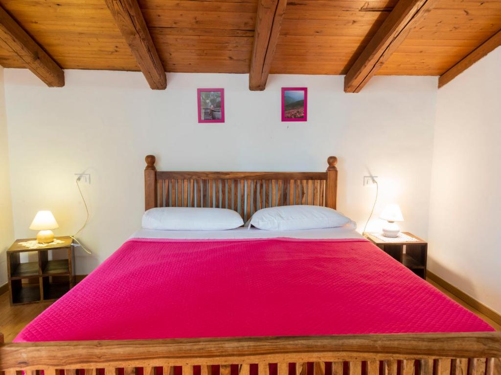 Posteľ alebo postele v izbe v ubytovaní Apartment Casale Ai Noccioli-2 by Interhome