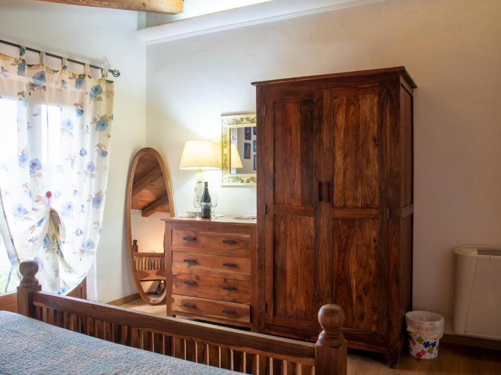 Posteľ alebo postele v izbe v ubytovaní Apartment Casale Ai Noccioli-2 by Interhome