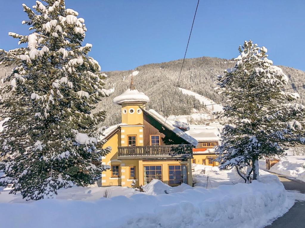 Το Apartment Ferienwohnung Gurkhof 1 - Nockhaus by Interhome τον χειμώνα