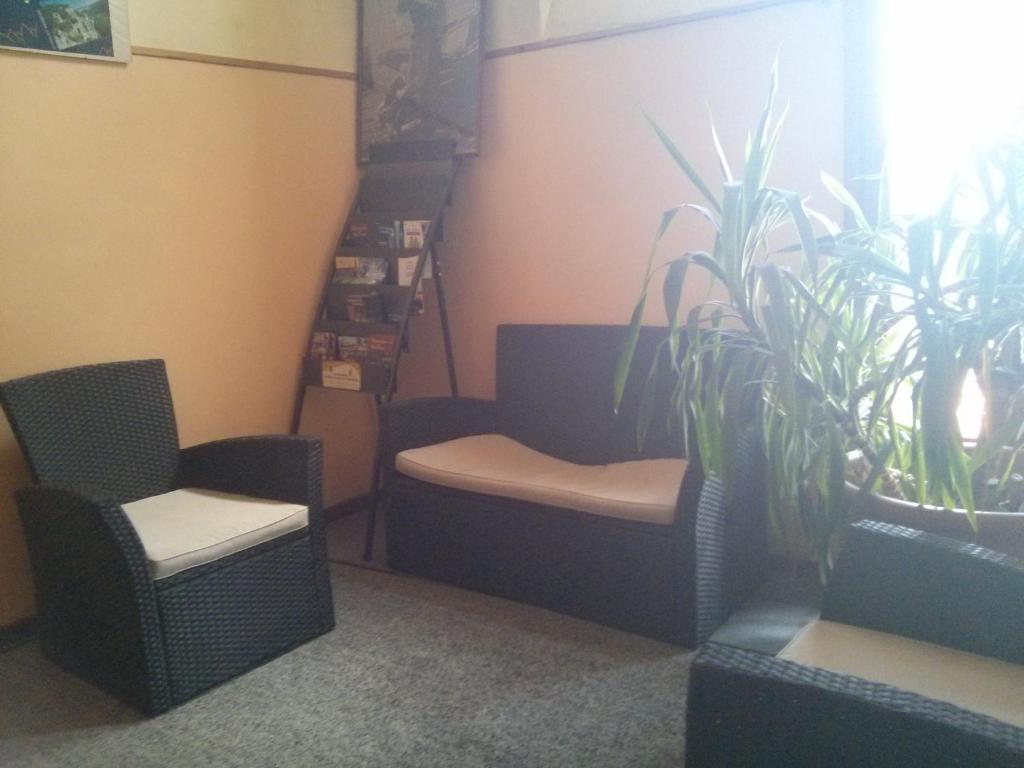 Posezení v ubytování Hotel de l'Europe