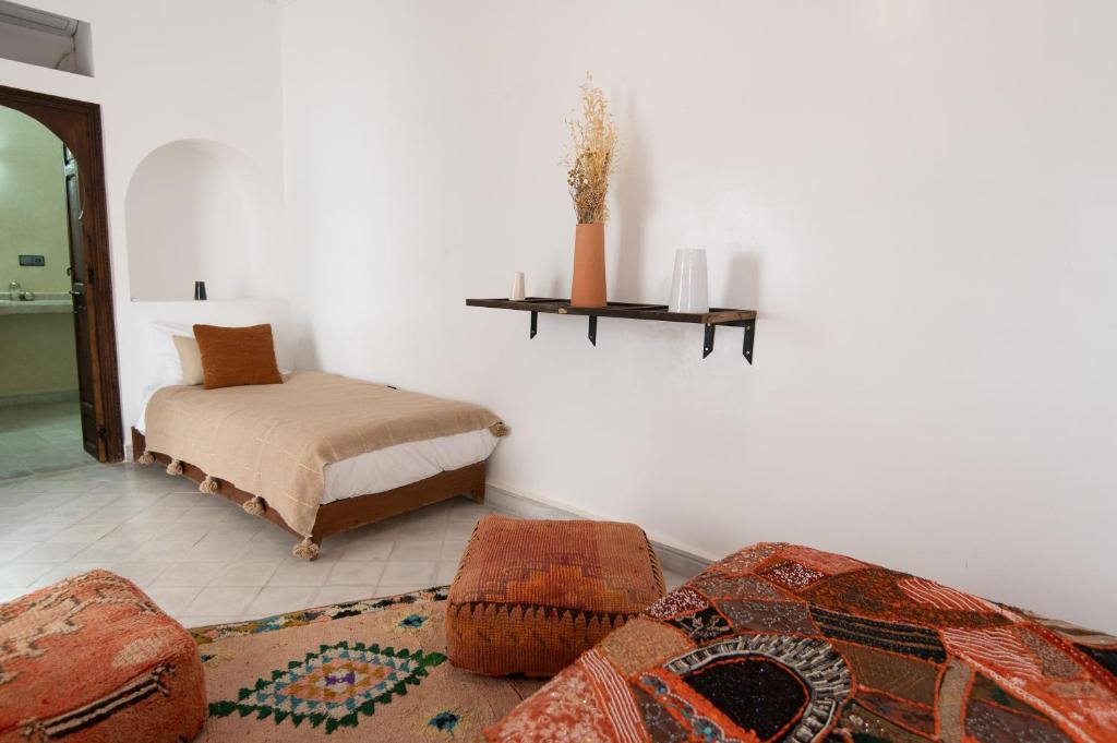 Riad Babouchta & Spa - Habitación Triple Con Baño Privado