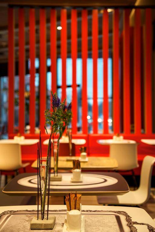 Posezení v ubytování ibis Hamburg Alsterring