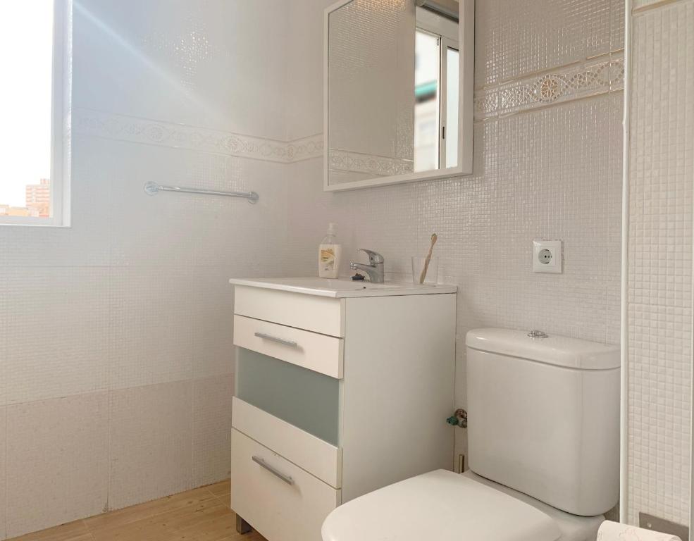 Koupelna v ubytování Beach Apartment