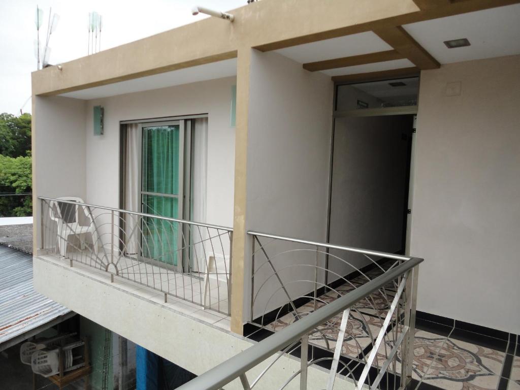 Balkón nebo terasa v ubytování Hotel Catala