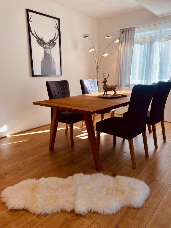 Posezení v ubytování Arlberg Kristall Appartements