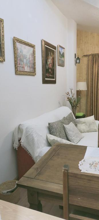 Postel nebo postele na pokoji v ubytování Alborada