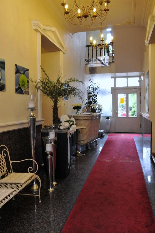 Posezení v ubytování City-Hotel Am Wasserturm Halle
