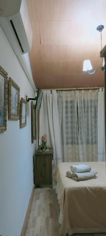 Postel nebo postele na pokoji v ubytování Alborada