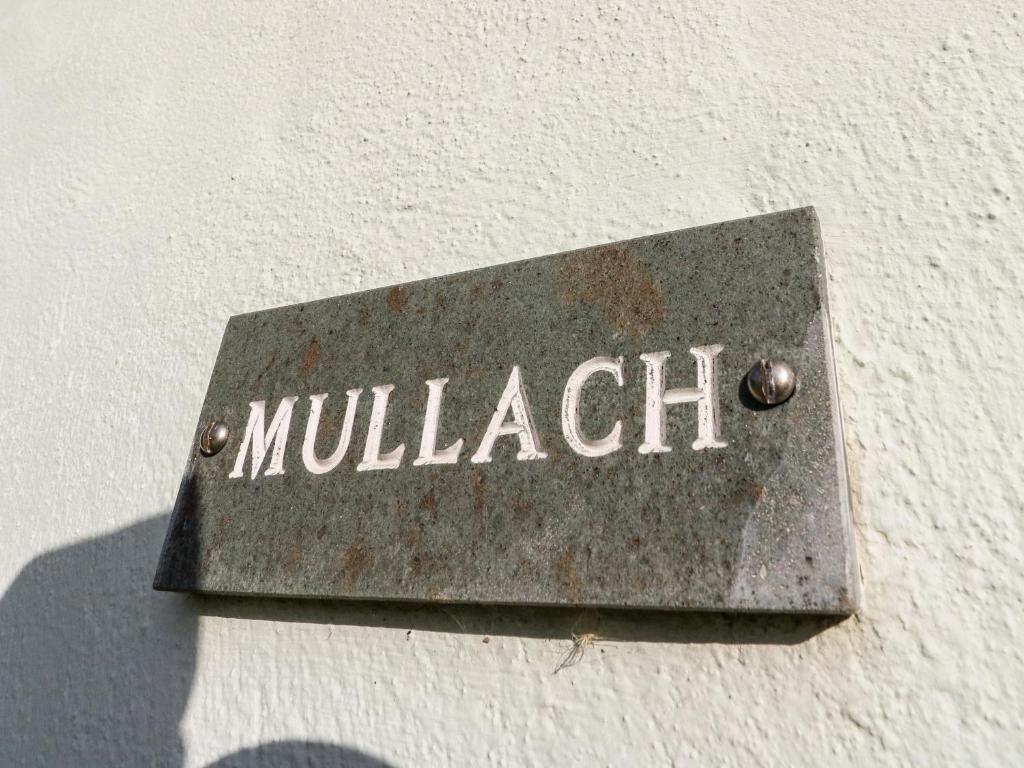 Certifikát, hodnocení, plakát nebo jiný dokument vystavený v ubytování Mullach