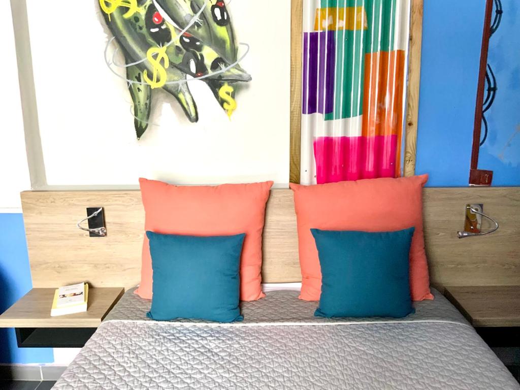 Posezení v ubytování Le Patio Foyalais