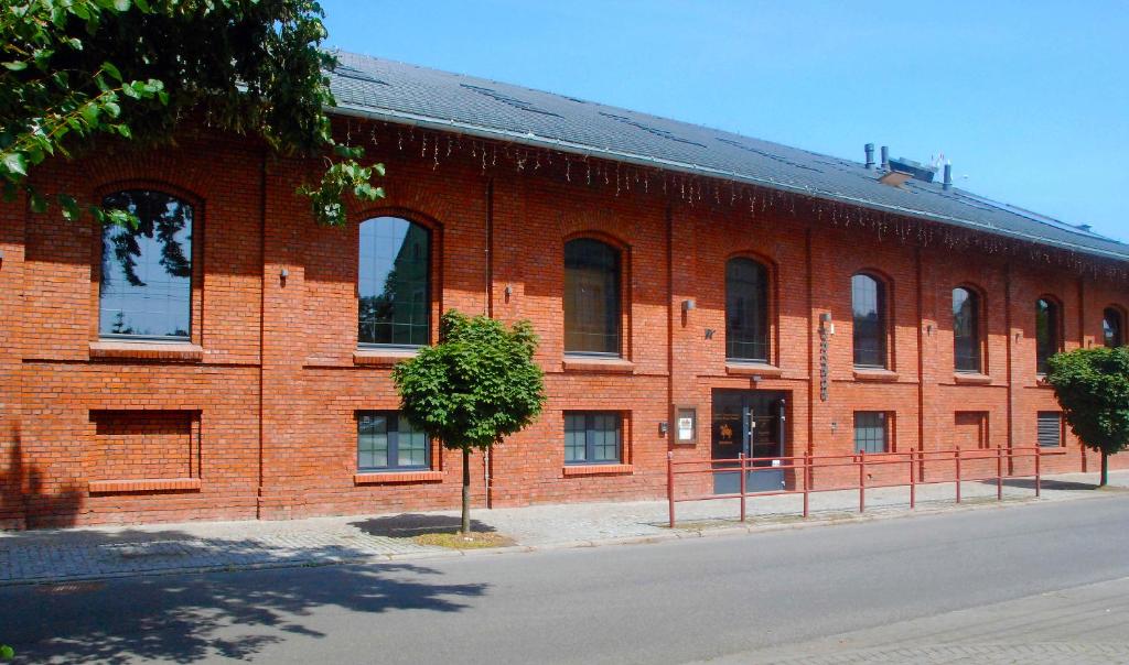 Budova, kde se aparthotel nachází