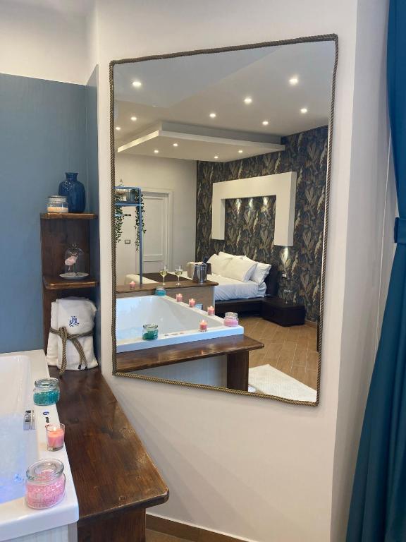 Postel nebo postele na pokoji v ubytování Mini Hotel - Angolo Di Paradiso -