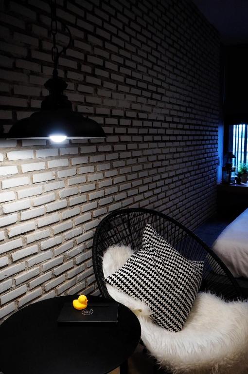 Posezení v ubytování La Malila Hostel