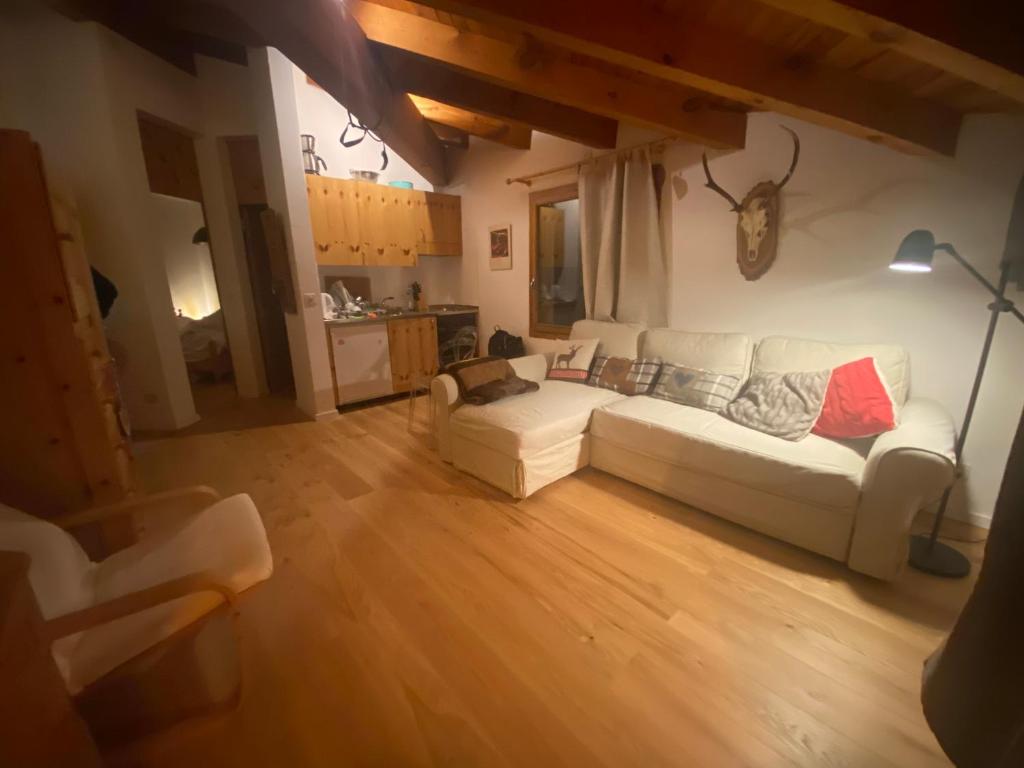 Posezení v ubytování Flims Chalet