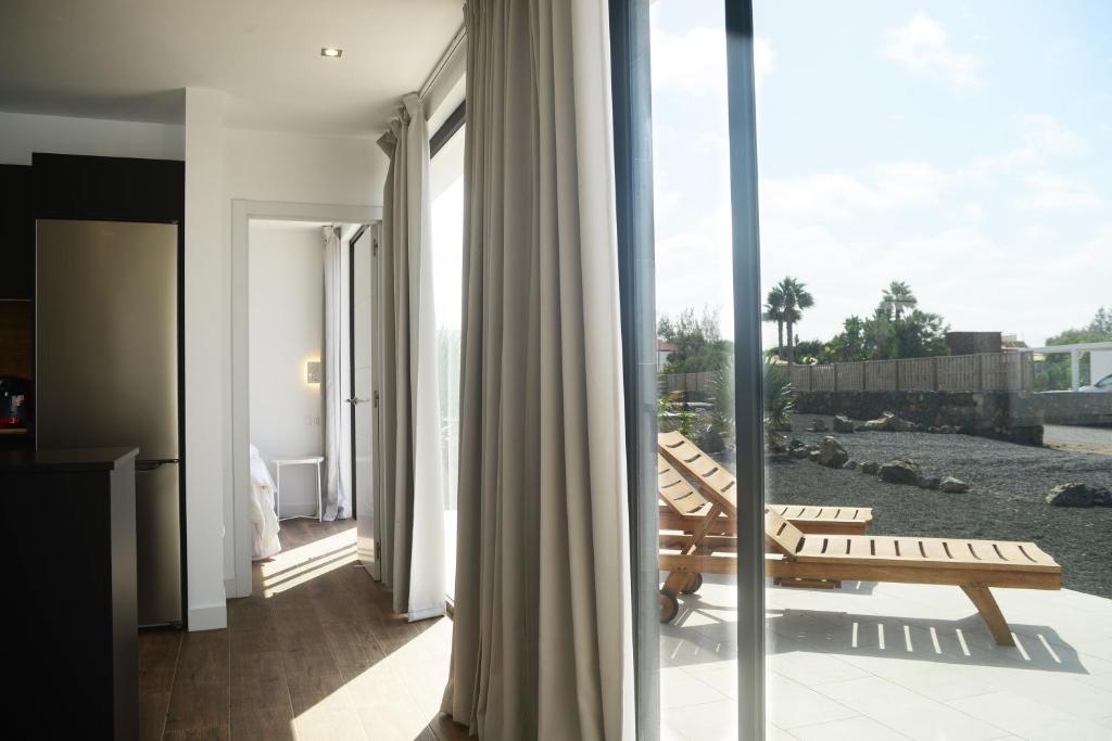 A balcony or terrace at Duna Colorada 2