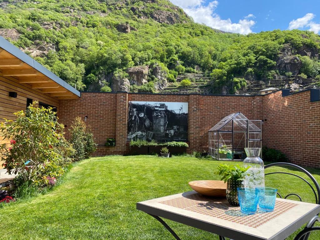 Nespecifikovaný výhled na hory nebo výhled na hory při pohledu z bed and breakfast