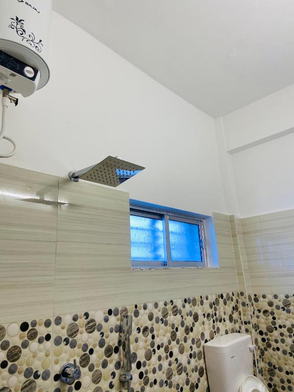 Koupelna v ubytování Hotel Nishi