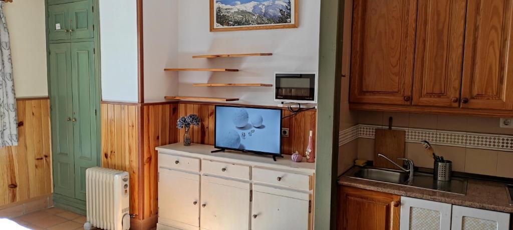 Kuchyňa alebo kuchynka v ubytovaní Estudio Edificio Salvia zona remontes