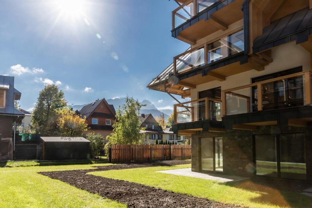Budova, v ktorej sa apartmán nachádza